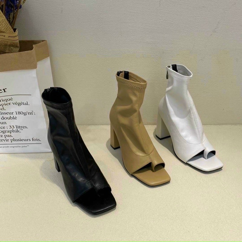 Boot hở mũi sang chảnh