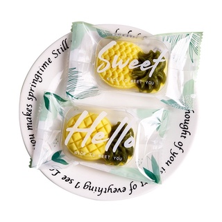 Khay túi đựng bánh dứa 50 chiếc mẫu mới nhất loại 50g