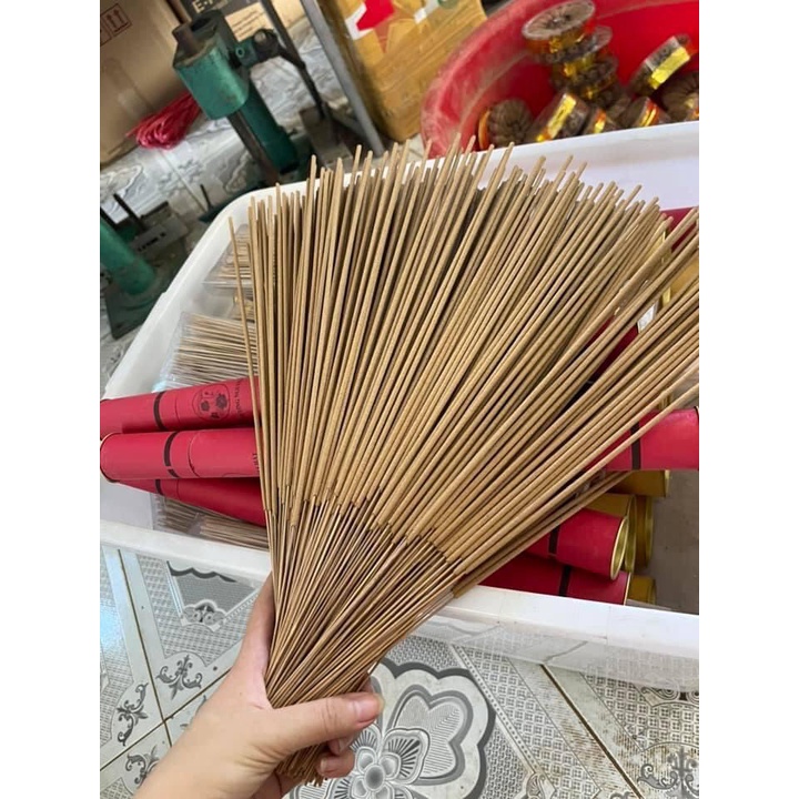Nhang Trầm Hương Sạch Cao Cấp Nguyên Chất - Trầm Tự Nhiên, Ít Khói, Hương Thơm Dịu Nhẹ VTTH48