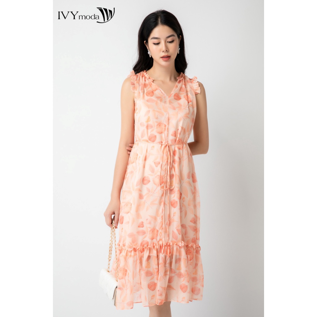 Đầm voan đuôi cá IVY moda MS 48M6665