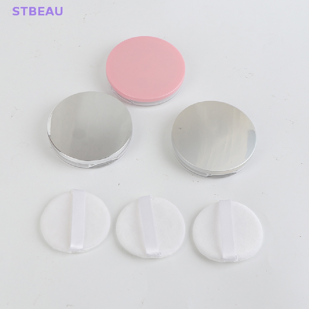 Hộp Rỗng Siêu Mỏng 3g Đựng Phấn Phủ / Phấn Trang Điểm Có Gương