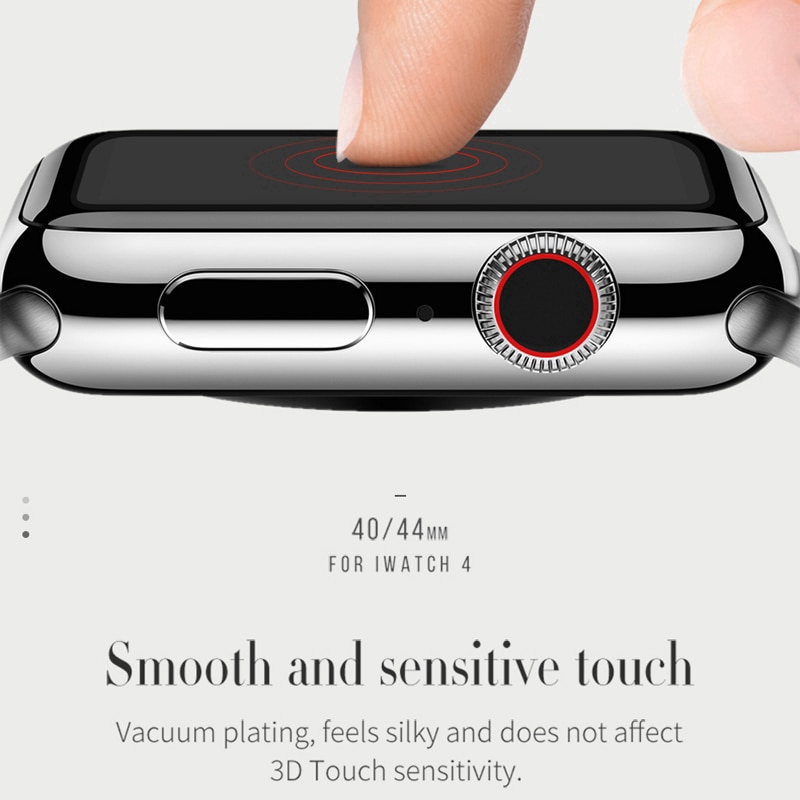 【Apple Watch Protect Front Film】Miếng dán màn hình cong 3D HOCO cho đồng hồ thông minh Apple Watch Series 4 /5/6/se 40mm 44mm