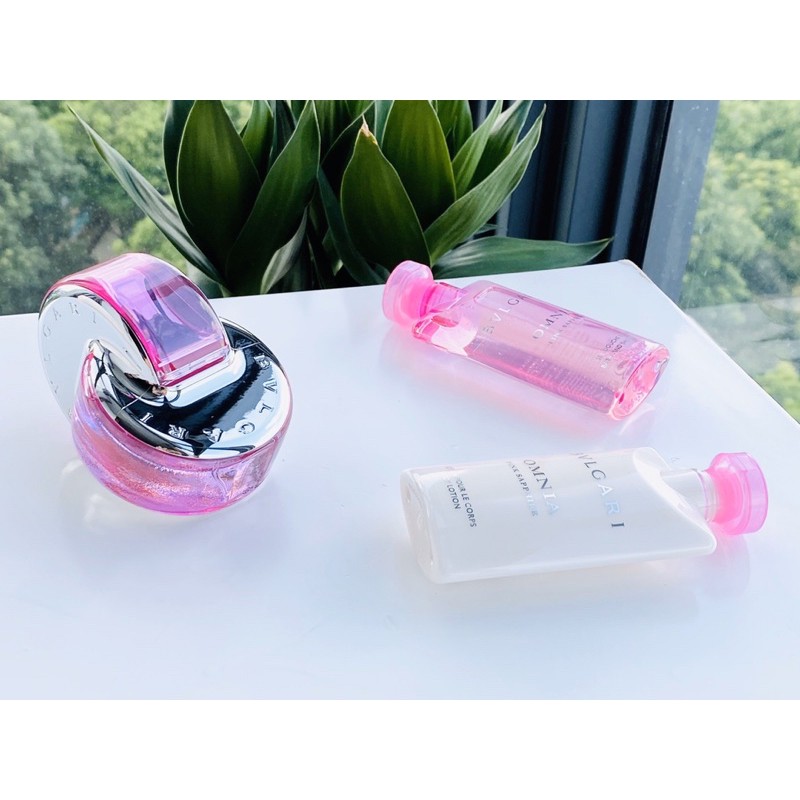 Set nước hoa BVLGARI Omnia Pink Sapphire EDT 65ml | Thế Giới Skin Care