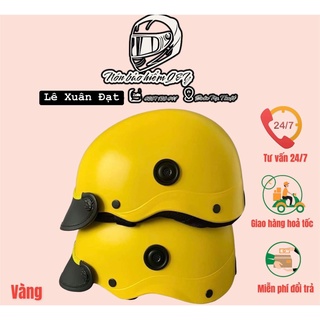 Nón sơn thông gió chính hãng màu vàng
