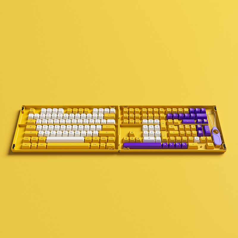 [Mã ELHAMS5 giảm 6% đơn 300K] Set keycap AKKO Los Angeles (PBT Double-Shot/ASA profile/158 nút)