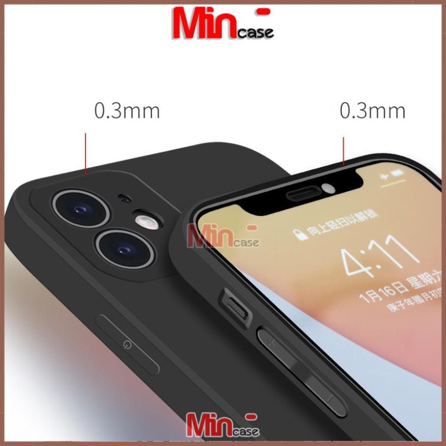 Ốp lưng iPhone Phi hành gia cute cạnh viền vuông silicon mềm dẻo cho iphone 6/6s/7/8/X/XS/11/12/13 Pro Plus Max