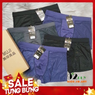 Quần sịt nam đùi rẻ💖 Freeship từ 150k 💖Combo 5 quần sịp đùi nam thông hơi cao cấp #408