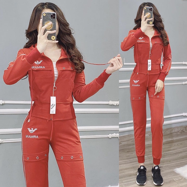 Bộ Đồ Thể Thao Hotgirl TT359 - Da cá cotton - Siêu Dày Đẹp - Hàng Thiết Kế