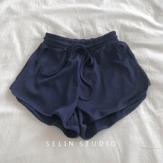 Quần Short Thể Thao Lưng Cao Plus Size Cho Nữ