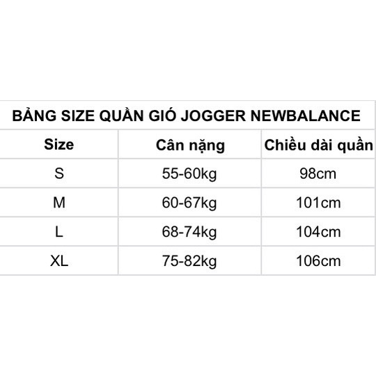 Quần gió nam Newbalance jogger
