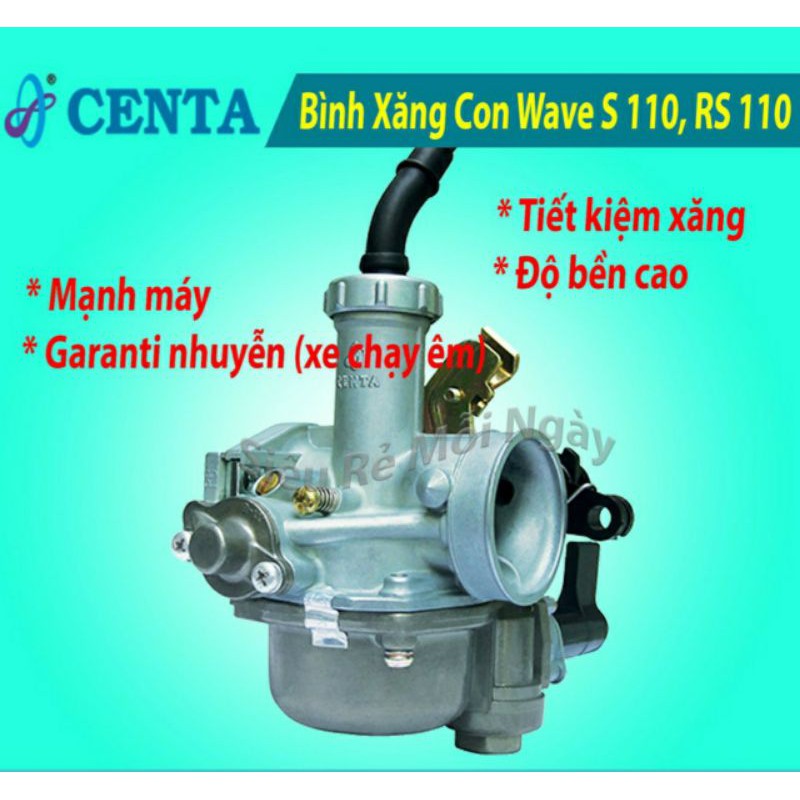 Bình Xăng Con Wave RSX / Wave S 110cc Hiệu Centa