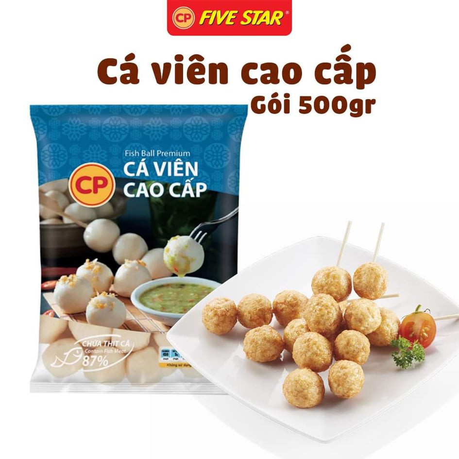 Cá viên chiên CP cao cấp 500g