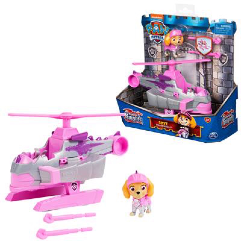 Xe Paw Patrol Marshall có công năng phiên bản Rescue Knight