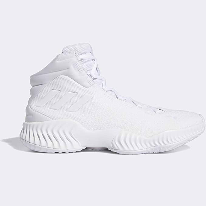 Giày Sneaker Bóng Rổ Nam Adidas Pro Bounce 2018 Mid Fw0902 "Triple White" - Hàng Chính Hãng - Bounty Sneakers :