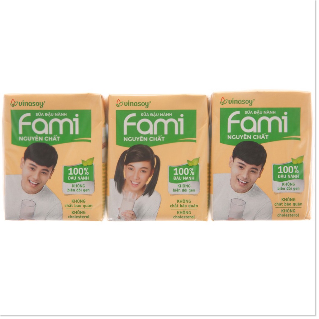 Sữa đậu nành FAMI (vỉ 6 hộp * 200ml)