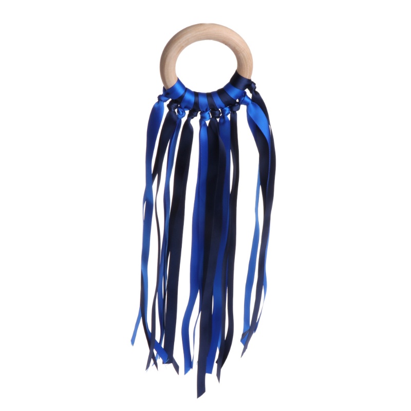 Đồ Chơi Dây Ruy Băng Dệt Kim Giảm Đau Răng Cho Bé Sơ Sinh Mọc Răng