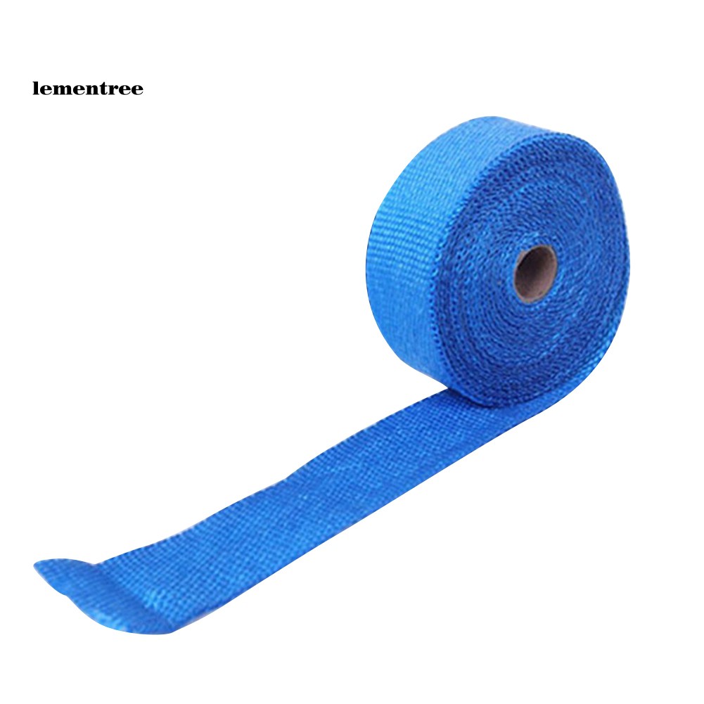 Cuộn Dây Cách Nhiệt Bọc Ống Pô Xe Máy Kèm 4 Dây Thép