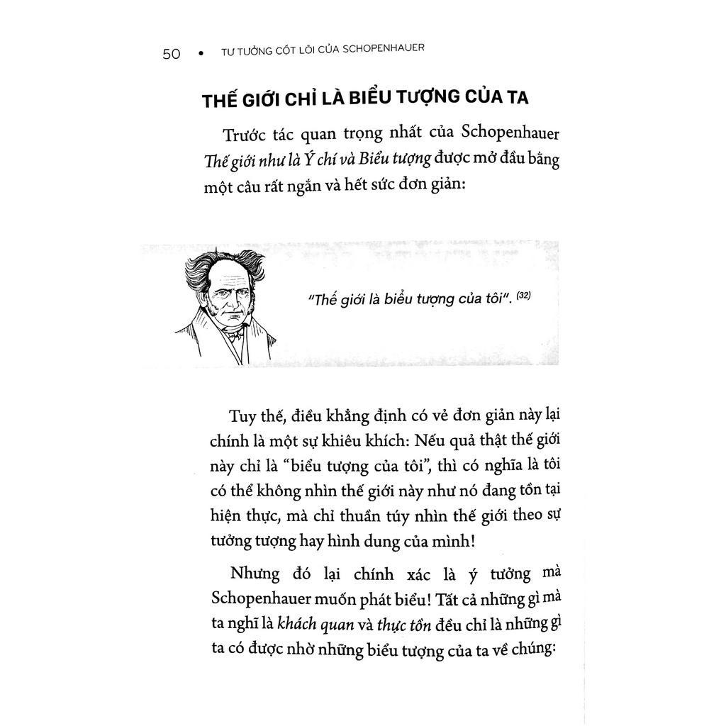Sách - Những Nhà Tư Tưởng Lớn - Schopenhauer In 60 Minuten