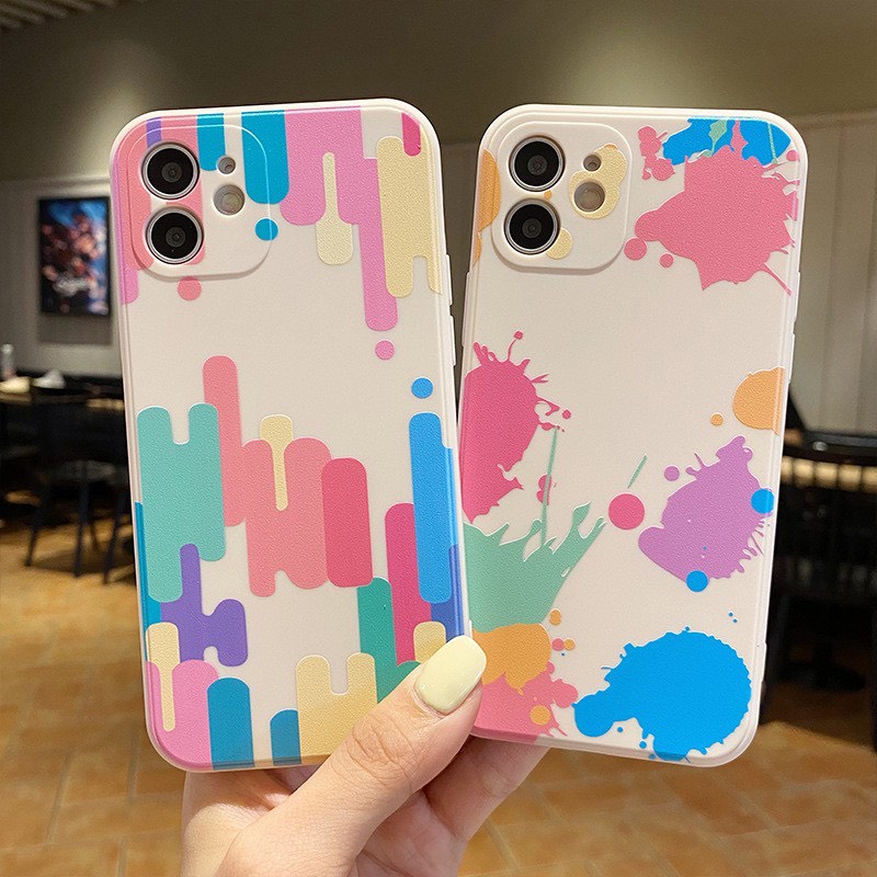 Ốp lưng iphone hình sơn loang 5s/6/6plus/6s/6splus/7/7plus/8/8plus/x/xr/xs/11/12/pro/promax/13/13Promax