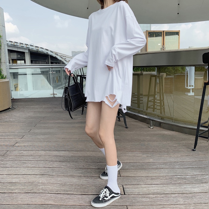 Áo thun tay dài thời trang dành cho nữ