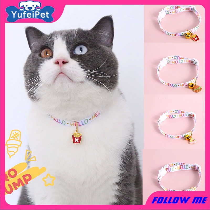 Vòng Cổ Có Thể Điều Chỉnh Kích Thước In Chữ Thời Trang Cho Thú Cưng