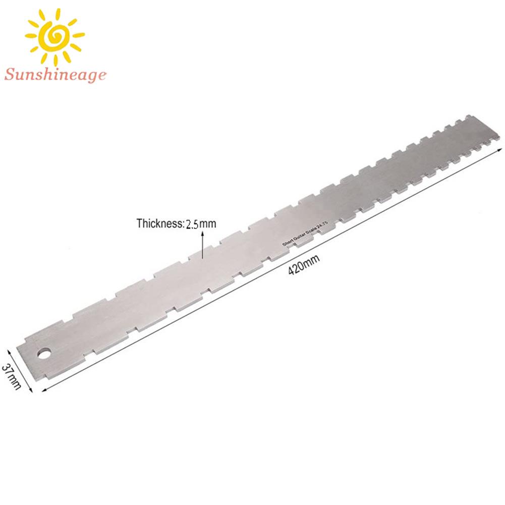 SUNAGE- ~Neck Notched Ruler Neck Notched Ruler Straight Edge Ruler Synthetic Plastics New【SUNAGE-HOT Fashion】