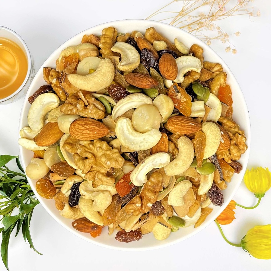 500Gr Granola siêu hạt dinh dưỡng không yến mạch ăn kiêng giảm cân