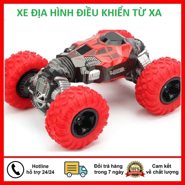 Xe ô tô địa hình điều khiển từ xa, 2 cầu uốn dẻo nhào lộn siêu bền nhào lộn 360 độ