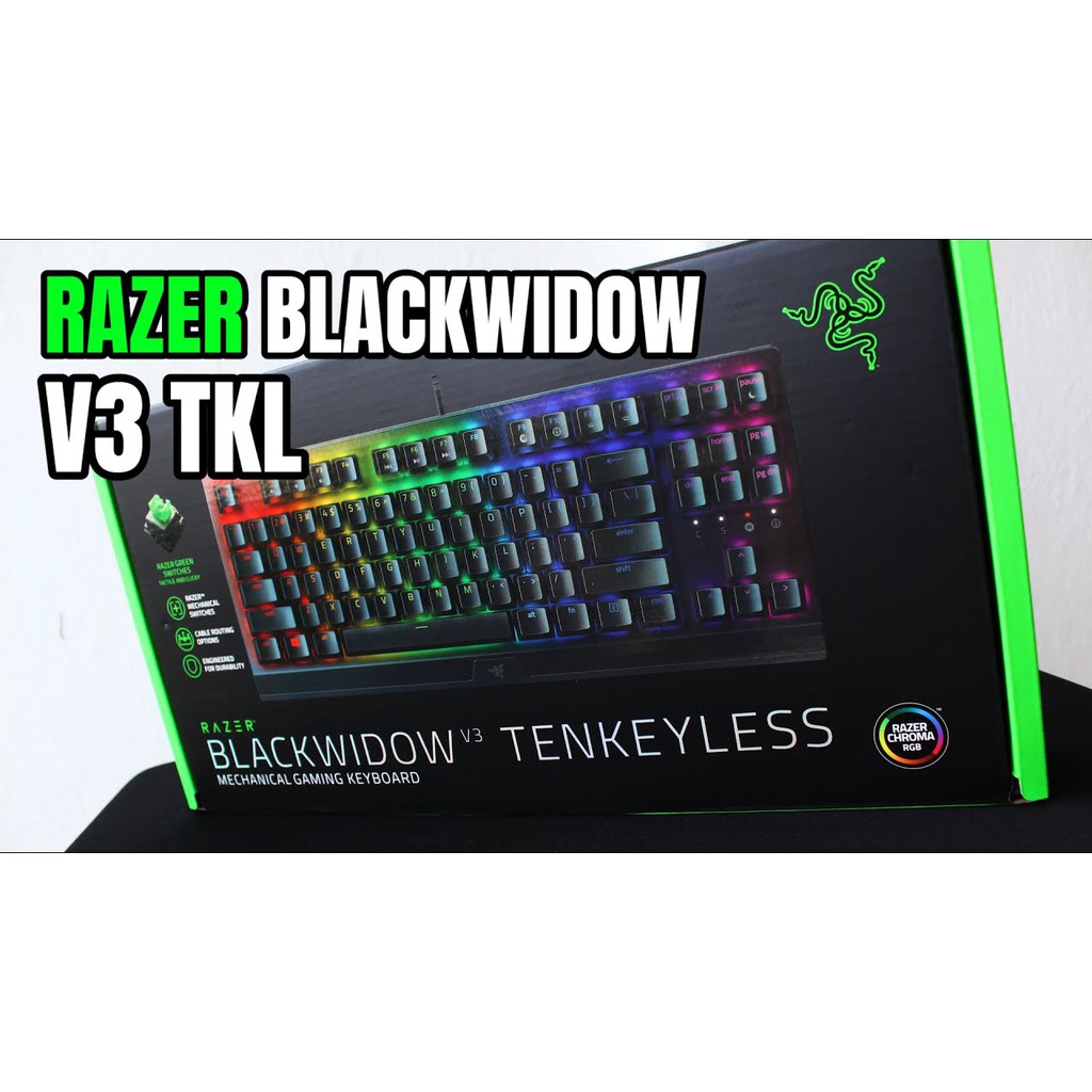 [ GIÁ SỐC ] - [ HOT ] - [ RẺ VÔ ĐỊCH ] Bàn phím cơ Razer BlackWidow V3 Tenkeyless - Hàng Chính Hãng - Mới 100%