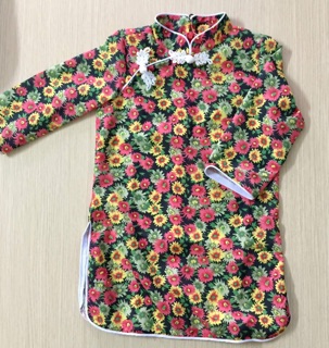 Áo dài sườn xám cho bé gái ( xả kho )
