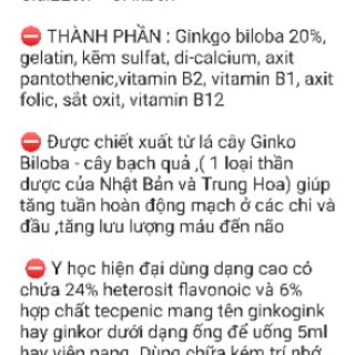 Bill kèm Ginkgo Das hàng Đức