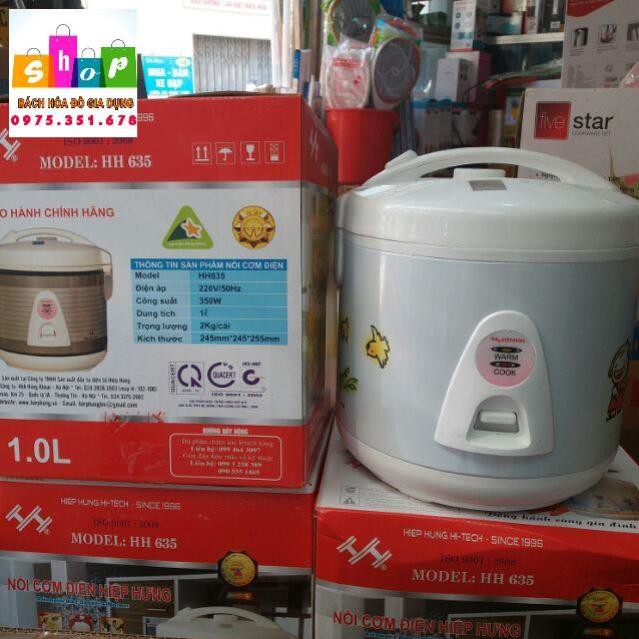 Nồi cơm điện HIỆP HƯNG 1.0 lít-Giadung24h