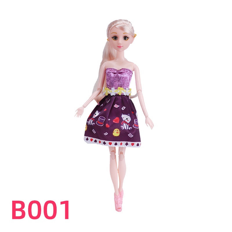 Đầm công chúa thời trang cho búp bê Barbie 30cm