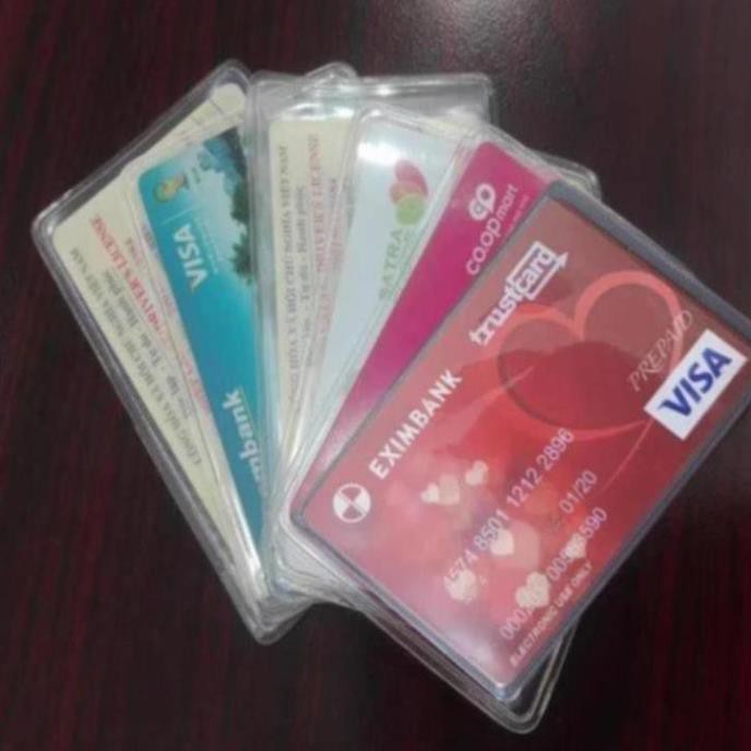 Túi Đựng Căn Cước Công Dân Chứng Minh Thư Thẻ ATM Card Visit Bằng Lái Xe