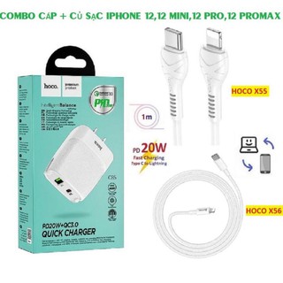 Củ Sạc Ip 12 Series Củ Sạc Nhanh Hoco C85 PD/ 20W/ QC3.0 Chuyên Dụng Cho Ip 12/ 12Pro/ 12 Mini/ 12 Promax