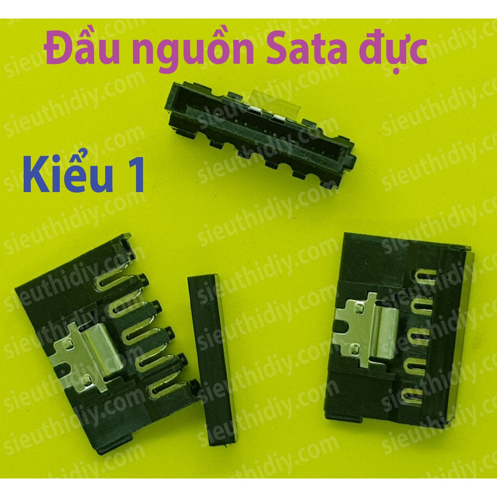 Đầu nguồn SATA đực/cái cho nguồn máy tính