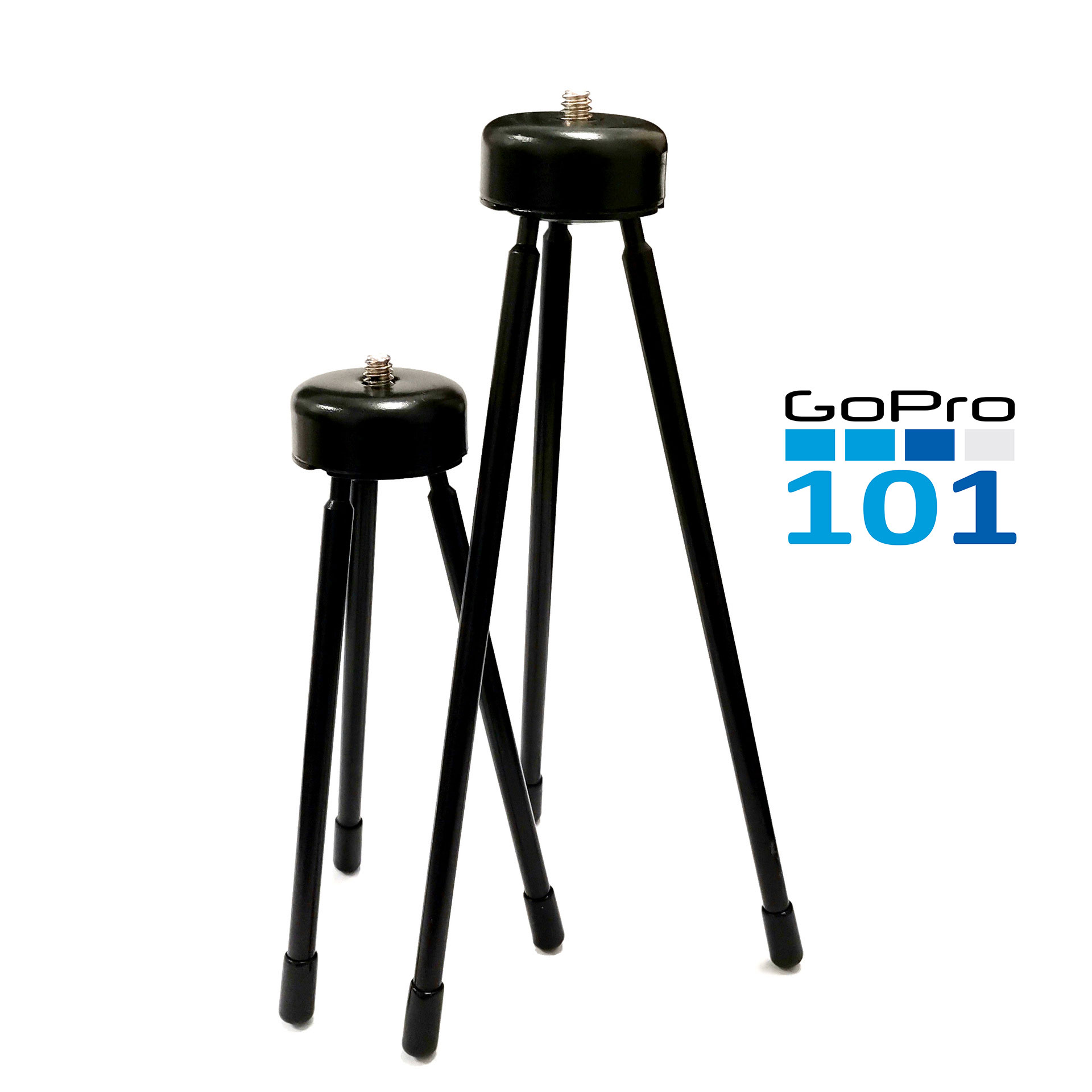 Tripod Mini Kim Loại cực cứng dành cho GoPro, Điện Thoại, Máy Ảnh ren 1/4 đực - GoPro101