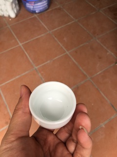 Set 20 Chén uống rịu men trắng Bát Tràng