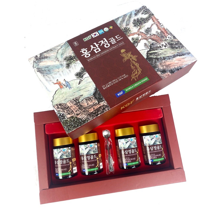[Nhập khẩu Hàn Quốc] Cao Sâm Núi Cao Cấp KGF Hàn Quốc Hộp 4 lọ x 250g