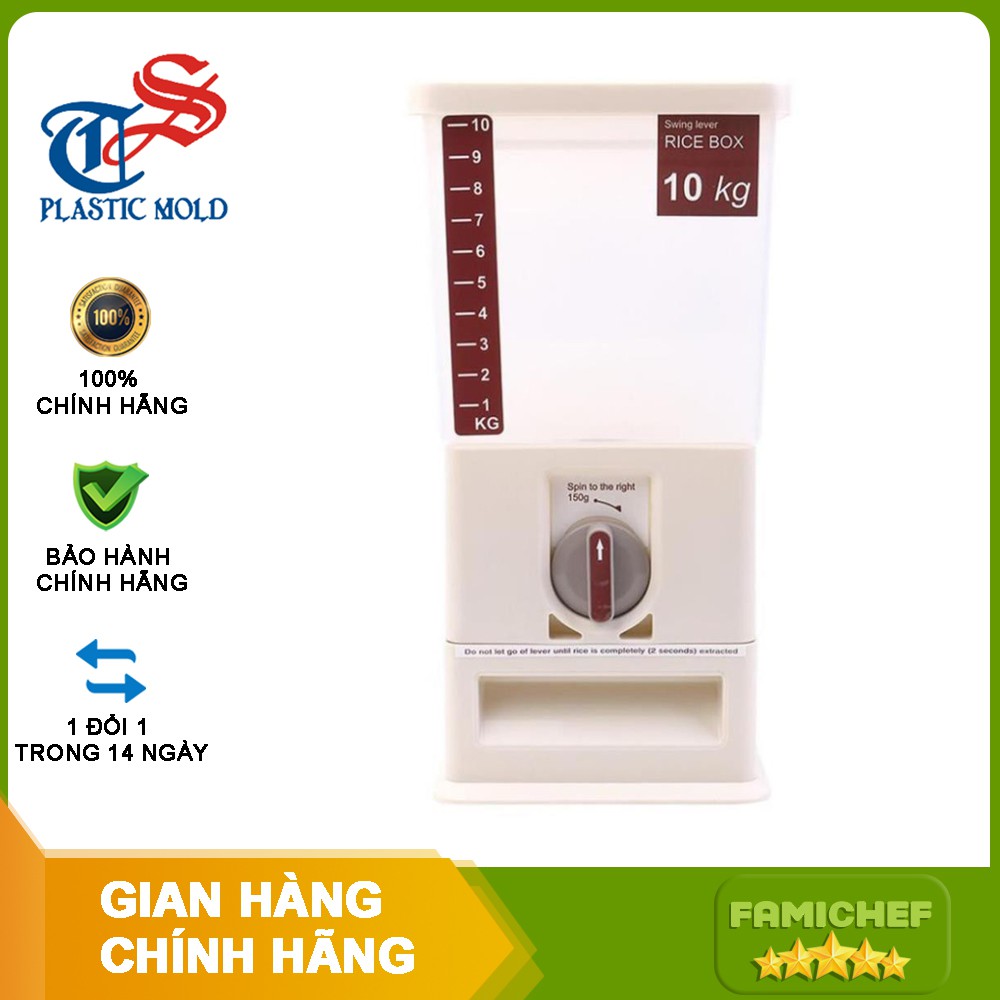 Thùng đựng gạo thông minh Tashuan TS3626B 10kg