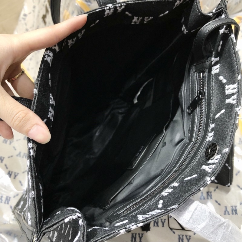 TNS-Túi tote form chữ nhật vừa laptop siêu hottrend kèm ví nhỏ MLBee tote bag-chất vải cao cấp- màu phối chữ đặc trưng