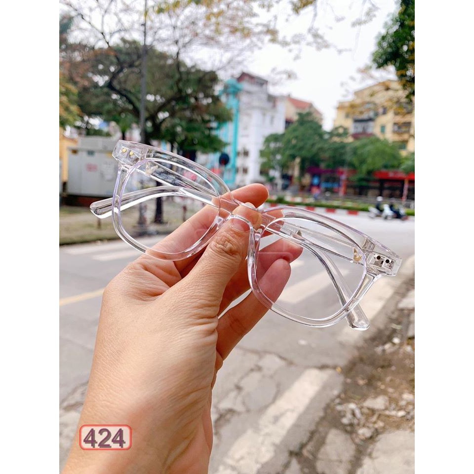 Kính cận GM South Side 2 chấm thời trang Hàn Quốc kèm tròng 0 độ chống ánh sáng xanh bảo vệ mắt phù hợp mọi form mặt | BigBuy360 - bigbuy360.vn