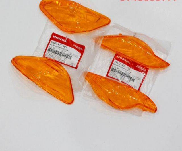 Bộ nắp chụp võ đèn hậu, xi nhan xe WAVE A, RS , S100 zin honda