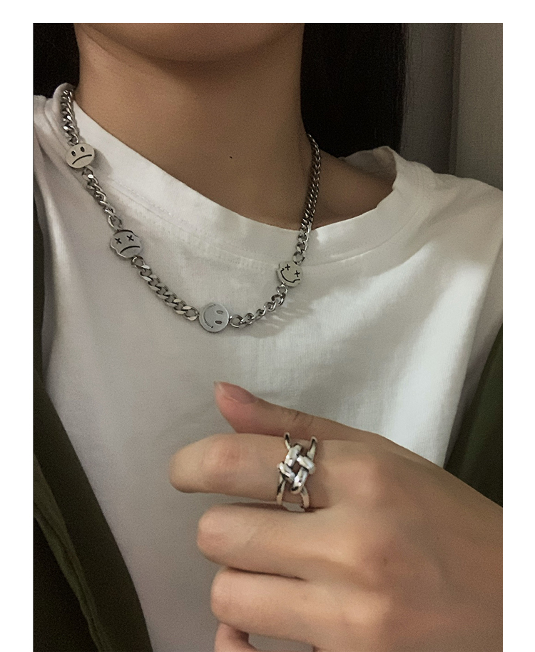 Dây chuyền thép không gỉ không gỉ không phai màu chống dị ứng phong cách hip hop dành cho unisex