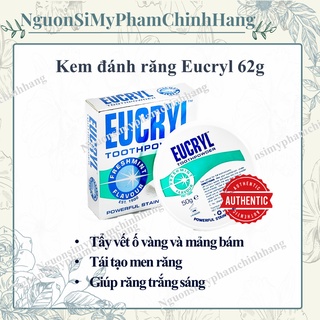 Bột Đánh Răng Tẩy Trắng Eucryl Toothpowder 50g