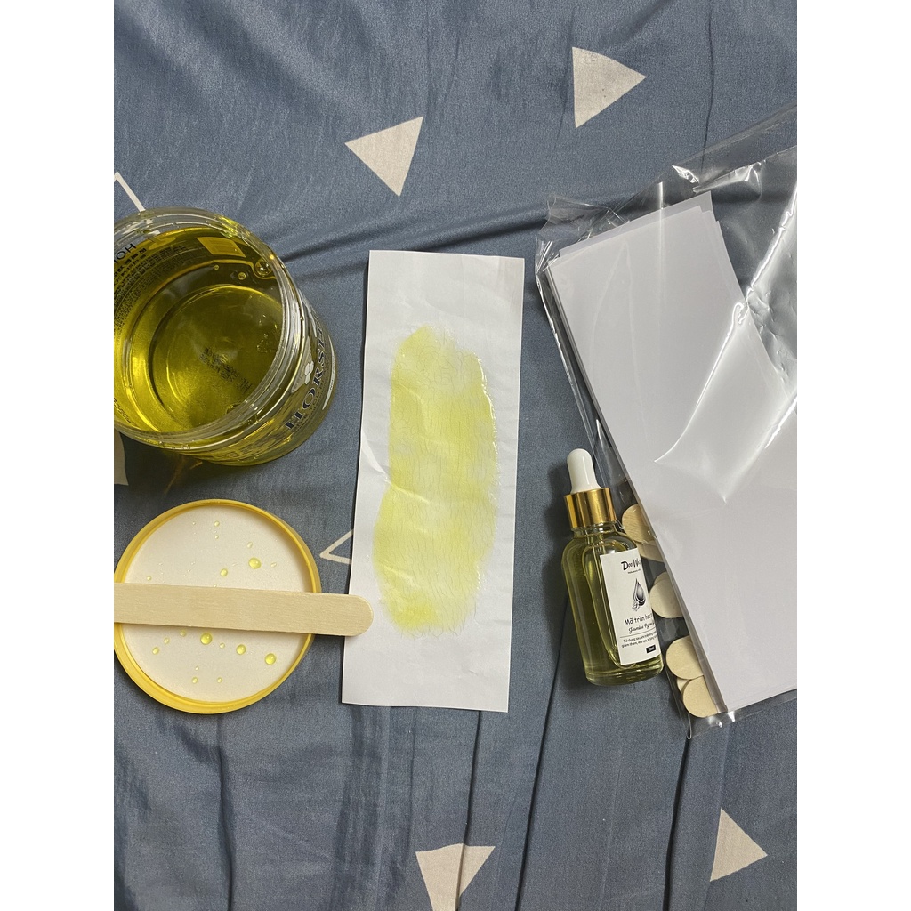 Giấy wax lông 50 tờ, 100 tờ kích thước 7,5 cm x 21cm