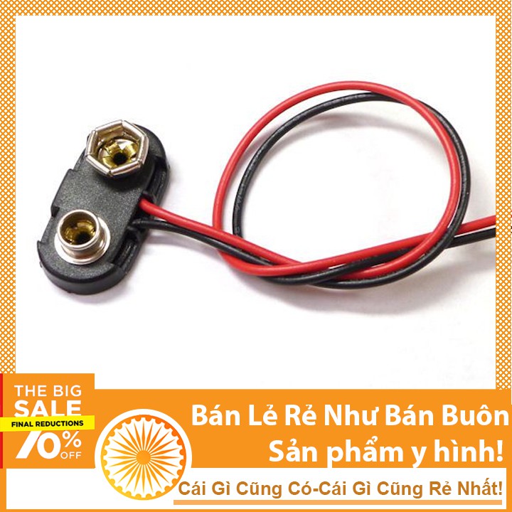 10 Dây đế pin 9V