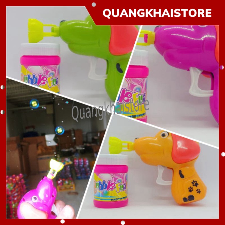 Đồ chơi cho bé, Máy bắn bong bóng xà phòng