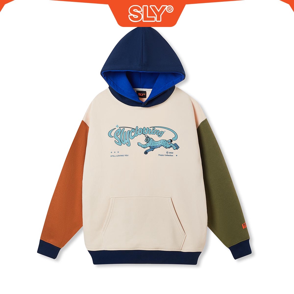 Áo Hoodie Nỉ Bông SLY Poppy Match