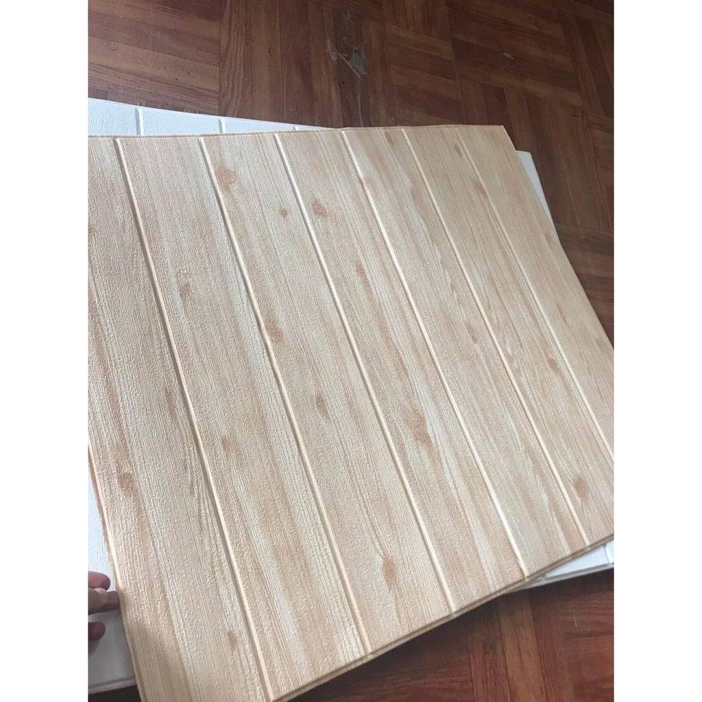 XỐP DÁN TƯỜNG - GIẢ GỖ - KÍCH THƯƠC 77 X 70CM